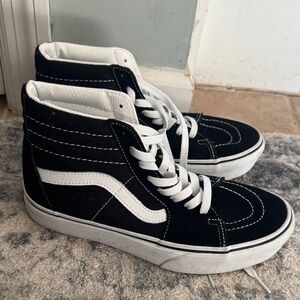Vans Classic Black and White High-Tops